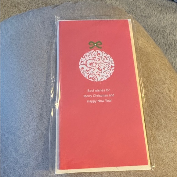 Holiday 6 Blank Cards - Vintage - NEW Christmas Happy New Year - Picture 7 of 7